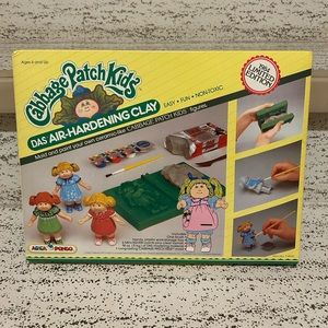 Cabbage Patch Kids Figurine Clay Mold Set